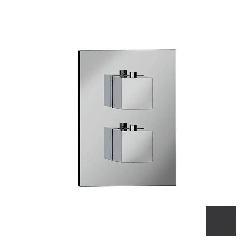 Almar Core Square Термостат для душа, внешняя часть на 1 потребитель, цвет: matt black E176821.MB