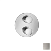 Almar Core Round Термостат для душа, внешняя часть на 1 потребитель, цвет: nickel brushed E176831.NB