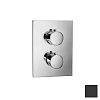 Almar Core Square Термостат для душа, внешняя часть на 1 потребитель, цвет: matt black E176881.MB
