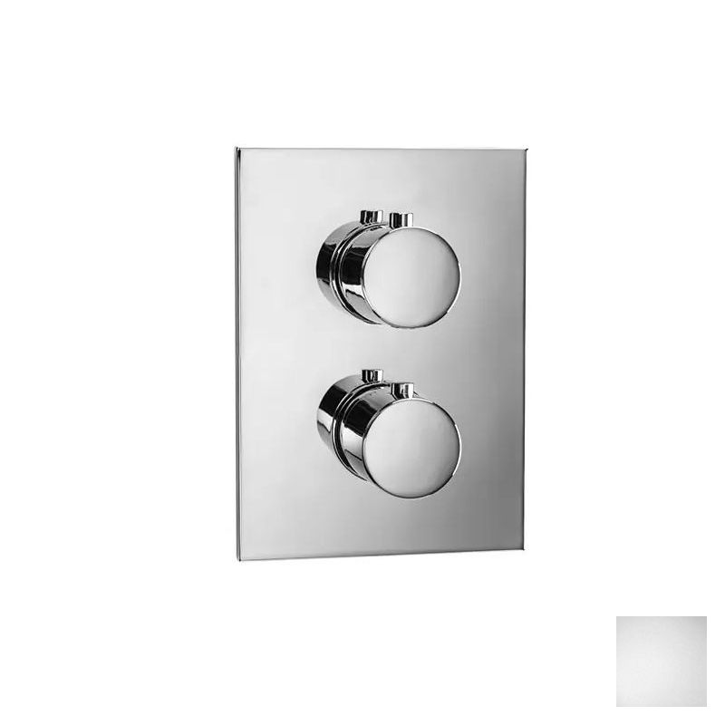 Almar Core Square Термостат для душа, внешняя часть на 1 потребитель, цвет: matt white E176881.MW