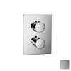 Almar Core Square Термостат для душа, внешняя часть на 1 потребитель, цвет: nickel brushed E176881.NB