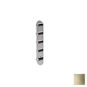 Almar High Flow Round Термостат для душа, внешняя часть на 4 потребителя, цвет: PVD polished gold E180044.GO