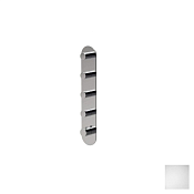 Almar High Flow Round Термостат для душа, внешняя часть на 4 потребителя, цвет: matt white E180044.MW