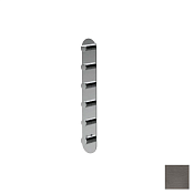 Almar High Flow Round Термостат для душа, внешняя часть на 5 потребителей, цвет: brushed gun metal E180045.GM