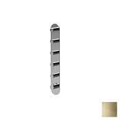 Almar High Flow Round Термостат для душа, внешняя часть на 5 потребителей, цвет: PVD polished gold E180045.GO