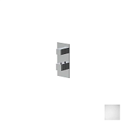 Almar High Flow Square Термостат для душа, внешняя часть на 1 потреб, цвет: matt white E180061.MW