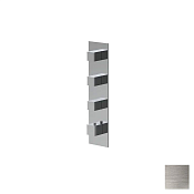 Almar High Flow Square Термостат для душа, внешняя часть на 3 потребителя, цвет: nickel brushed E180063.NB