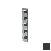 Almar High Flow Square Термостат для душа, внешняя часть на 4 потребителя, цвет: matt black E180064.MB