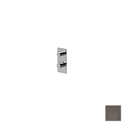 Almar High Flow Square Термостат для душа, внешняя часть на 1 потребитель, цвет: brushed gun metal E180071.GM