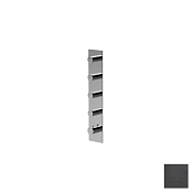 Almar High Flow Square Термостат для душа, внешняя часть, 4 потребит., цвет: brushed absolute black E180074.AB