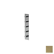 Almar High Flow Square Термостат для душа, внешняя часть на 4 потребителя, цвет: brushed high brass E180074.HB