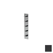 Almar High Flow Square Термостат для душа, внешняя часть на 4 потребителя, цвет: matt black E180074.MB