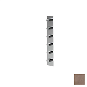 Almar High Flow Square Термостат для душа, внешняя часть на 5 потребителей, цвет: PVD brushed copper E180075.CO