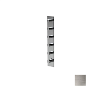 Almar High Flow Square Термостат для душа, внешняя часть на 5 потребителей, цвет: nickel brushed E180075.NB