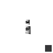 Almar High Flow Square Термостат для душа, внешняя часть на 1 потреб., цвет: matt black E180081.MB