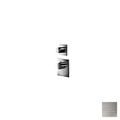 Almar High Flow Square Термостат для душа, внешняя часть на 1 потреб., цвет: nickel brushed E180081.NB