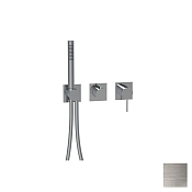 Almar Modular Square Смеситель для душа, внешняя часть на 2 потребителя, цвет: nickel brushed E180192.NB