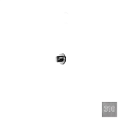 Almar High Flow Round Переключатель потоков с вентилем, внешняя, цвет: 316 brushed stainless steel E180331.316