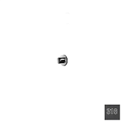 Almar High Flow Round Переключатель потоков с вентилем, внешняя, цвет: 316 brushed absolute black E180331.AB316