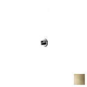 Almar High Flow Round Переключатель потоков с вентилем, внешняя часть, цвет: PVD polished gold E180331.GO