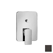 Almar Core Kuky Смеситель для душа, внешняя часть на 2 потребителя, цвет: PVD polished deep black E186512.DB