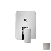 Almar Core Kuky Смеситель для душа, внешняя часть на 2 потребителя, цвет: nickel brushed E186512.NB