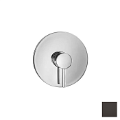 Almar Round Смеситель для душа, внешняя часть на 1 потребитель, цвет: PVD polished deep black E186531.DB