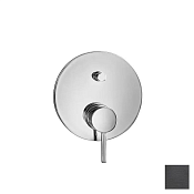 Almar Core Round Смеситель для душа, внешняя часть на 2 потребителя, цвет: brushed absolute black E186532.AB