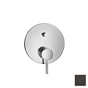 Almar Core Round Смеситель для душа, внешняя часть на 2 потребителя, цвет: PVD polished deep black E186532.DB