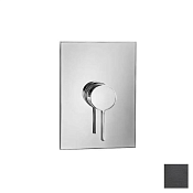 Almar Core Square Смеситель для душа, внешняя часть на 1 потребитель, цвет: brushed absolute black E186541.AB