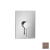 Almar Core Square Смеситель для душа, внешняя часть на 1 потребитель, цвет: PVD brushed copper E186541.CO