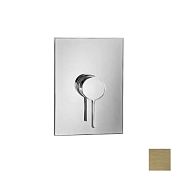 Almar Core Square Смеситель для душа, внешняя часть на 1 потребитель, цвет: PVD brushed high brass E186541.HB