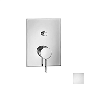 Almar Core Square Смеситель для душа, внешняя часть на 2 потребителя, цвет: matt white E186542.MW