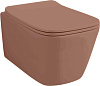 ArtCeram A16 Унитаз подвесной 36x52 см, смыв торнадо, покрытие Saniglaze, цвет: brown tortora ASV006 40 00
