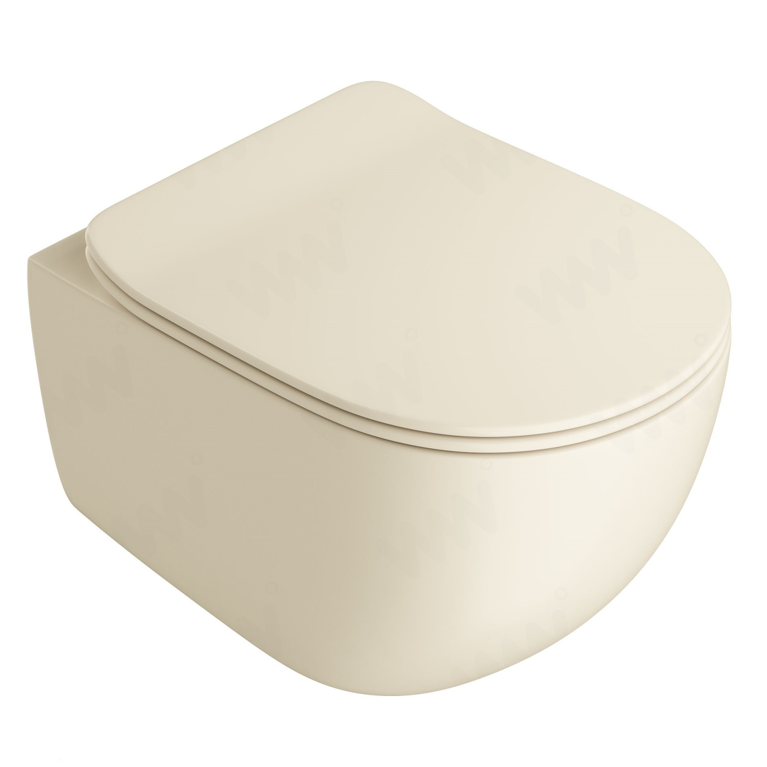 ArtCeram File 2.0 Унитаз подвесной безободковый 37x52 см, цвет: sand FLV004 59 00