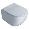 ArtCeram File 2.0 Унитаз подвесной безободковый 37x52 см, цвет: pale blue FLV004 65 00