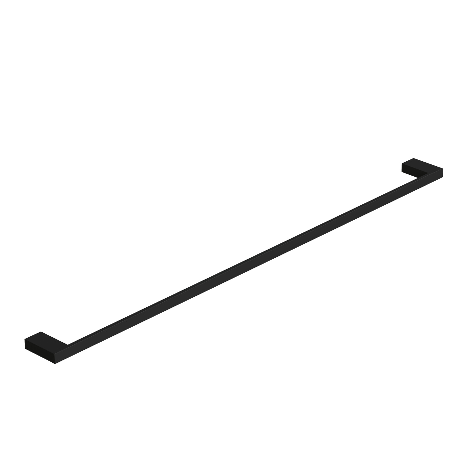 Kludi Vela C Полотенцедержатель 83 см, подвесной, цвет: черный матовый 3196139