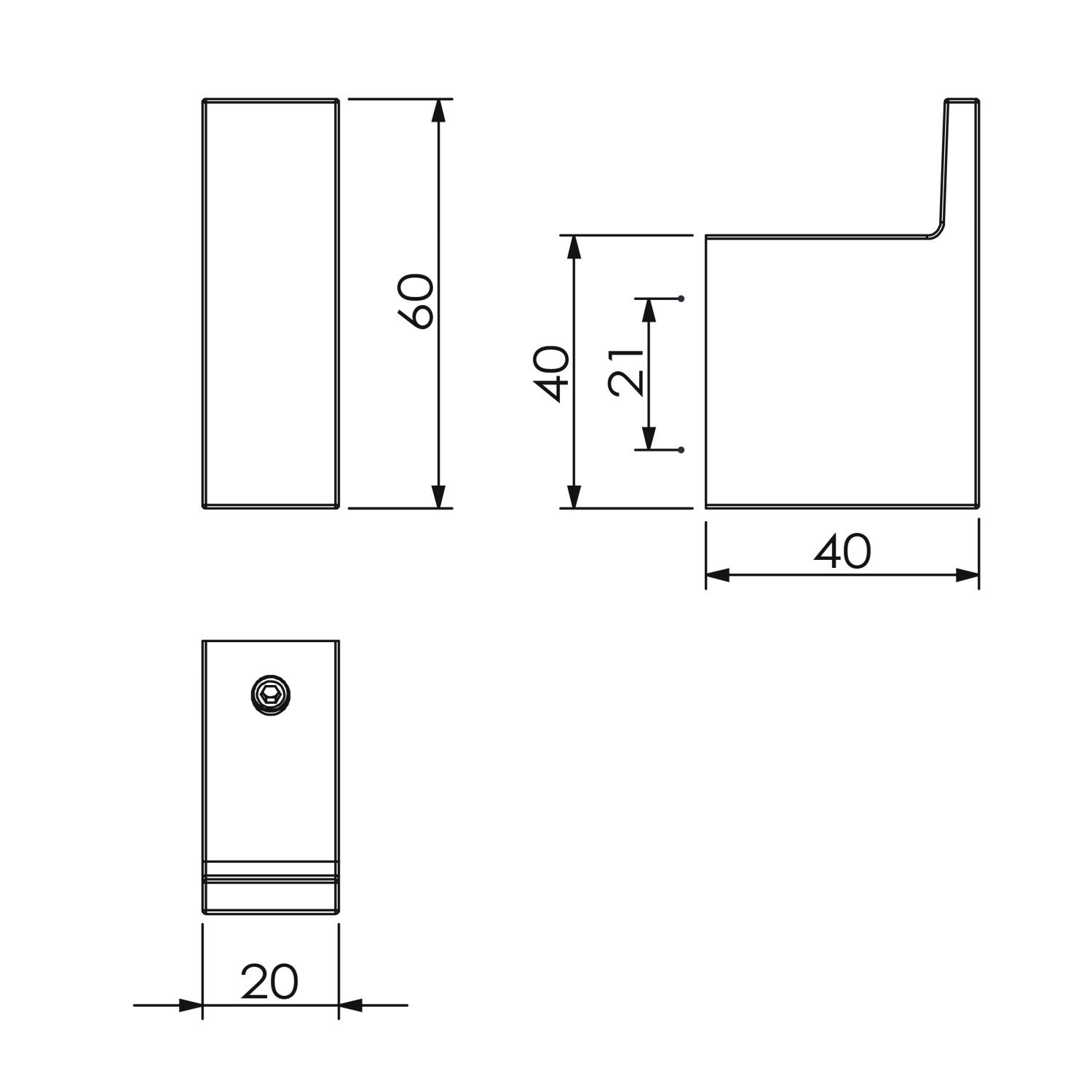 Kludi Vela C Крючок для полотенца, подвесной, цвет: хром 3198405