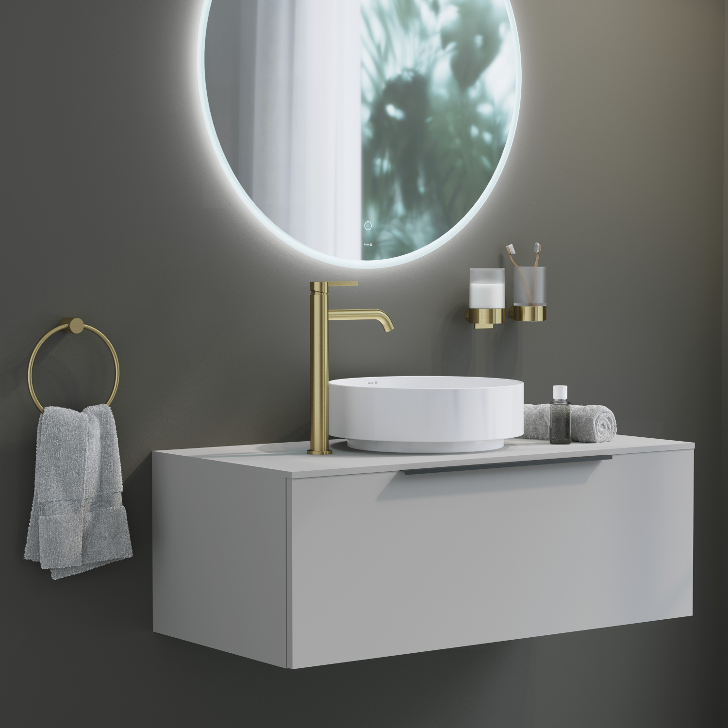 Kludi Vela R Полотенцедержатель 20 см, подвесной, цвет: хром 5897805