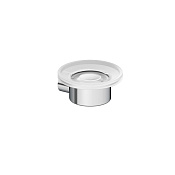 Kludi Vela R Мыльница со стеклянной чашей, подвесная, цвет: хром 5898505