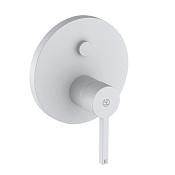 Kludi Nova Fonte Puristic Смеситель для душа на 2 потребителя, встр., внешняя часть, цвет: белый 206595315