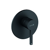 Kludi Nova Fonte Puristic Смеситель для душа на 1 потребитель, встраиваемый, цвет: черный матовый 207553915