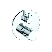 Kludi Nova Fonte Puristic Смеситель для душа термостатический на 2 потребителя, встраив., цвет: хром 208100515