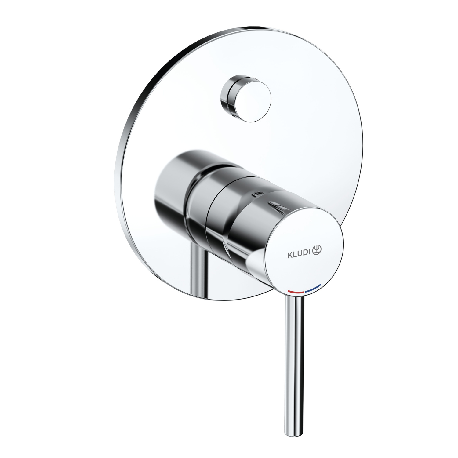 Kludi Bozz Смеситель для душа на 2 потребителя, встраиваемый, внешняя часть, цвет: хром 387590576