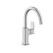 Kludi Renon Смеситель для раковины, c д/к, длина излива 18 см, цвет: хром 420270575