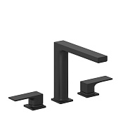 Kludi Decus Смеситель для раковины, с д/к, длина излива 16 см, цвет: черный матовый 543933975