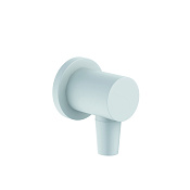 Kludi Nova Fonte Puristic Шланговое подключение, цвет: белый матовый 2054353-15
