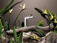 Kludi Decus Переключатель потоков на 3 положения, внешняя часть, цвет: брашированное золото 54846N075