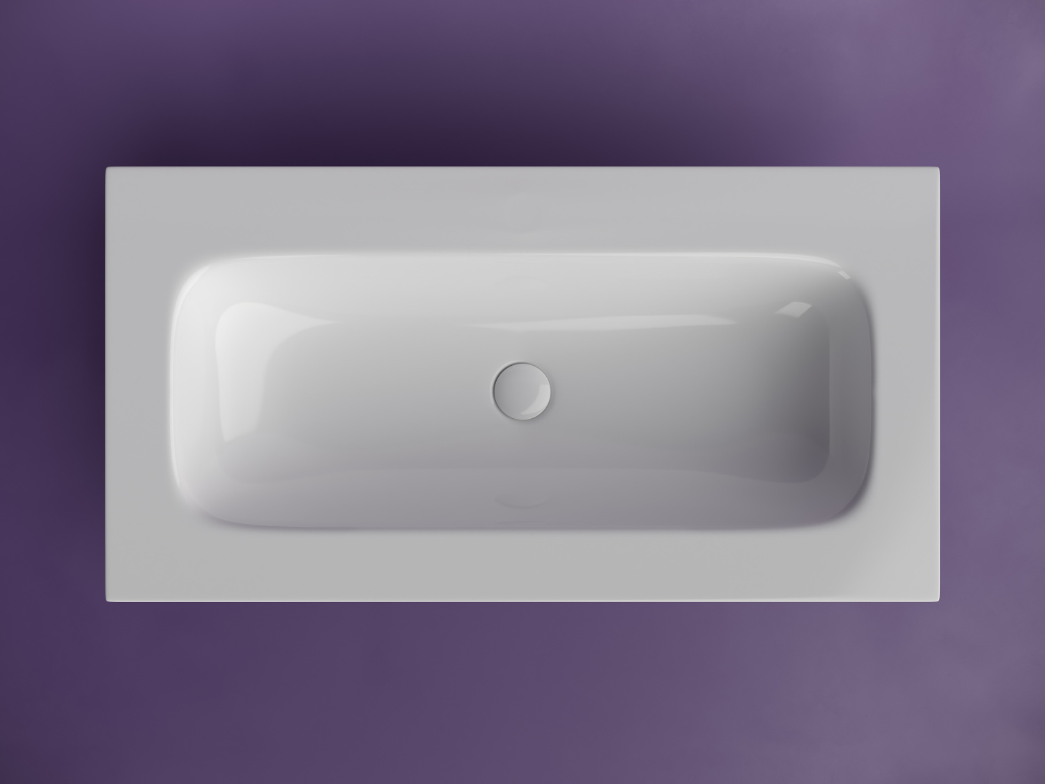 Ceramicanova Grace Раковина накладная 91х45,7 см, без перелива и отверстия, цвет: белый глянцевый CN7019wx