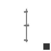 Almar Round Душевая штанга 80 см с держателем для лейки, цвет: matt black E087079.MB